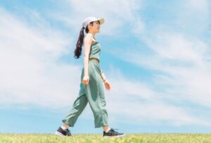 walking of pregnant