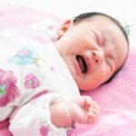 夜泣きする赤ちゃん