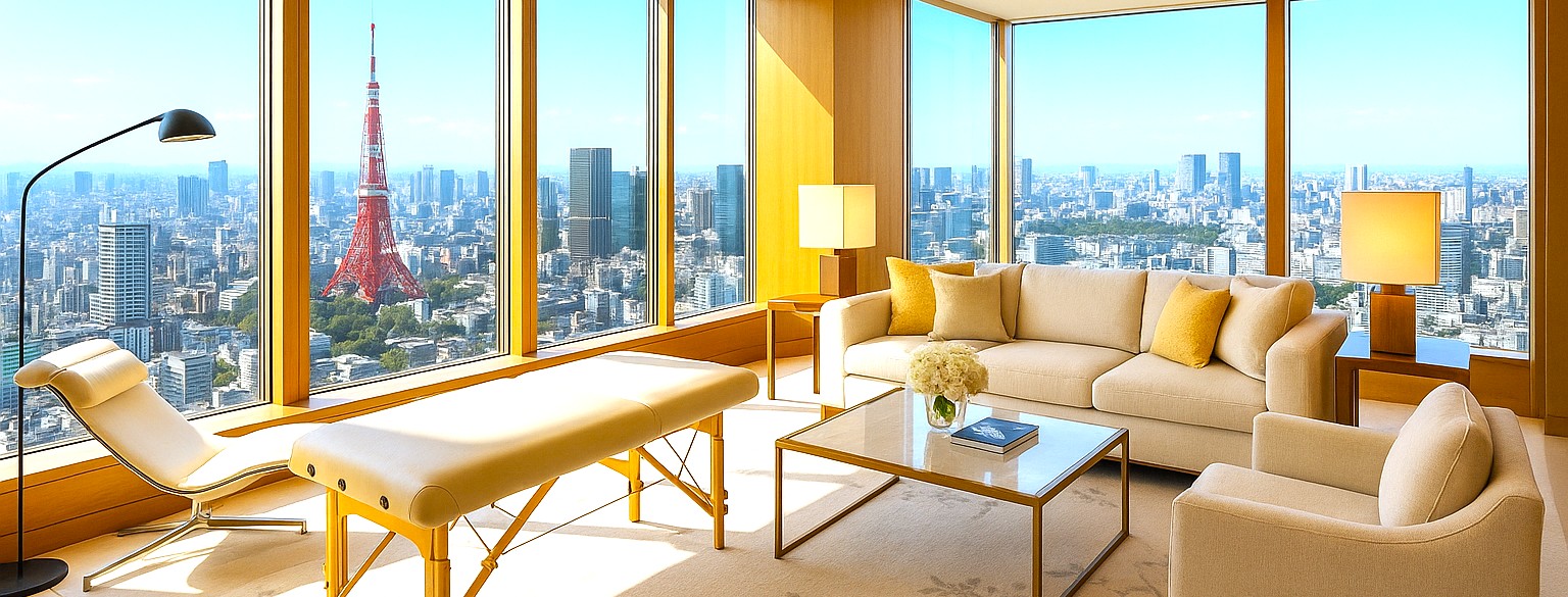 Onsite chiropractic at Tokyo