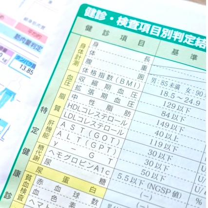 健康診断で脂肪肝と脂質異常症